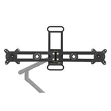 BakkerElkhuizen BE Universal Crossbar 88,9 cm (35") Skrivebord Sort