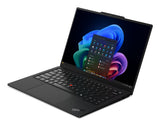 Lenovo ThinkPad X1 Carbon Gen 14 Aura Edition Copilot+ PC Intel Core Ultra 5 325 Laptop 35,6 cm (14") Berøringsskærm WUXGA 32 GB LPDDR5x-SDRAM 512 GB SSD Wi-Fi 7 (802.11be) Windows 11 Pro Tysk Sort