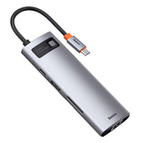 Baseus Metal Gleam USB 3.2 Gen 1 (3.1 Gen 1) Type-C Grå