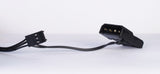 Inter-Tech L-12025 Computerkabinet Ventilator 12 cm Sort, Blå