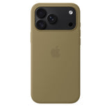Apple Silikone-etui med MagSafe til iPhone 18 Pro Max – olivengrøn
