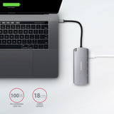 Axagon HMC-6M2 dockingstation Ledningsført USB 3.2 Gen 1 (3.1 Gen 1) Type-C Aluminium