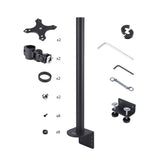 StarTech.com H2MPV-MONITOR-MOUNT skærmbeslag og -stativer 124,5 cm (49") Skrivebord Sort