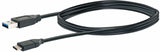 Schwaiger CK 3141 USB-kabel USB 3.2 Gen 1 (3.1 Gen 1) 1 m USB A USB C 5 Gbit/sek. Sort