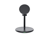 Green Cell MSST-GC-3IN1-B oplader til mobil enhed Hovedtelefoner, Headset, Smartphone, SmartWatch Sort Trådløs opladning Automatisk