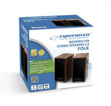 Esperanza 2.0 FOLK Træ Ledningsført 6 W