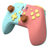 Dragonshock PopTop Blå, Lyserød, Gul, Brun Bluetooth Gamepad Analog/digital Nintendo Switch, PC