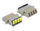DeLOCK 86904 fiber adapter LC/LC 1 stk Beige