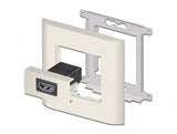 DeLOCK 81303 stikkontakt Sort