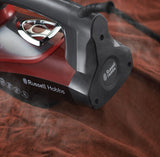 Russell Hobbs 25090-56 strygejern Tør & dampstrygejern Keramisk strygesål 2600 W Sort, Grå, Rød