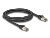 DeLOCK 80241 netværkskabel Sort 2 m Cat6a U/FTP (STP)