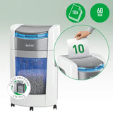 Leitz IQ OptiMax Autofeed Office 300 makulator krydsmakulering P4