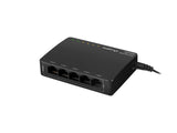 Lanberg DSP3-1005-60W netværksswitch Ikke administreret Gigabit Ethernet (10/100/1000) Strøm over Ethernet (PoE) Sort