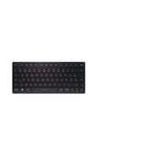 CHERRY KW 9200 MINI tastatur Universel USB + RF Wireless + Bluetooth AZERTY Belgisk Sort