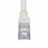 StarTech.com NLWH-12M-CAT8-PATCH netværkskabel Hvid S/FTP (S-STP)