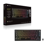 Corsair K65 PLUS tastatur Spil USB + RF Wireless + Bluetooth QWERTY US engelsk Sort