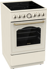 Gorenje GECS5B70CLI Fritstående komfur Elektrisk Keramisk Beige
