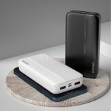 DUDAO powerbank 20000mAh 2xUSB-A 10W black K4S+ Sort