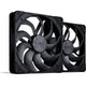 Noctua NF-A14X25 G2 PWM SX2-PP CHROMAX.BLACK Computerkølesystem Computerkabinet Ventilator 14 cm Sort 2 stk