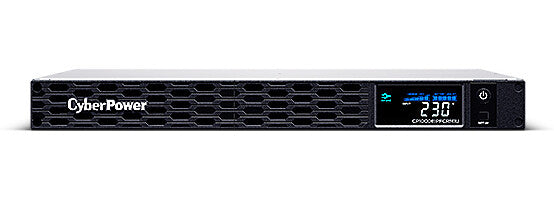 CyberPower CP1000EIPFCRM1U UPS-enhed Interaktivt indgangsstik 1000 kVA 600 W 6 AC stikkontakt(er)