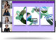 DELL P5524QT Interaktivt fladpanel 139,7 cm (55") LCD 350 cd/m² 4K Ultra HD Sort Berøringsskærm