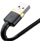 Baseus CALKLF-BV1 Lightning kabel 1 m Sort
