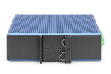 Digitus DN-651154 netværksswitch Administreret L2 Gigabit Ethernet (10/100/1000) Sort, Blå