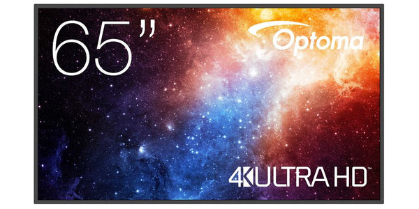 Optoma N3651K Digital fladpaneldisplay 165,1 cm (65") LED Wi-Fi 450 cd/m² 4K Ultra HD Sort Android 11 24/7