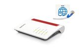 Box 4050 trådløs router Gigabit Ethernet Dual-band (2,4 GHz / 5 GHz) Sort, Hvid