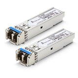 Extralink SFP 1.25G 2-pack | Moduł SFP | 1,25Gbps, LC/UPC, 1310nm, 20km, single mode, DOM (EX.35887) modul til netværksmodtager