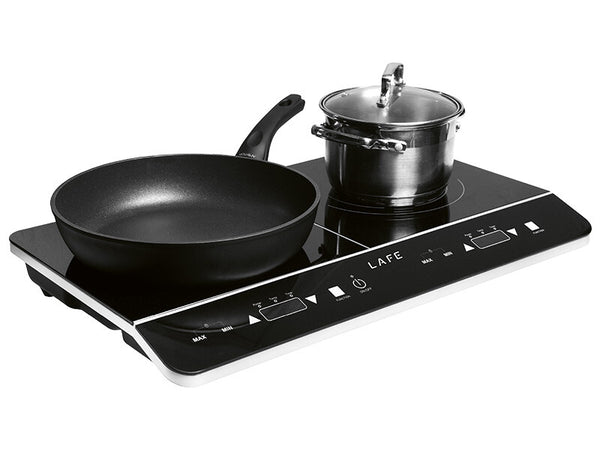 Lafe LAFKUC46380 kogeplade Sort Bordplade 2 zone(s)