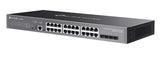 TP-Link Omada SG5428X netværksswitch Administreret L3 Gigabit Ethernet (10/100/1000) Sort