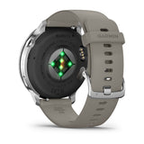 Garmin Venu 4 3,56 cm (1.4") AMOLED 45 mm Digital 454 x 454 pixel Berøringsskærm Sølv Wi-Fi GPS (satellit)