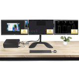 StarTech.com MST14DP123HD videokabel adapter 0,3 m DisplayPort 3 x HDMI Grå