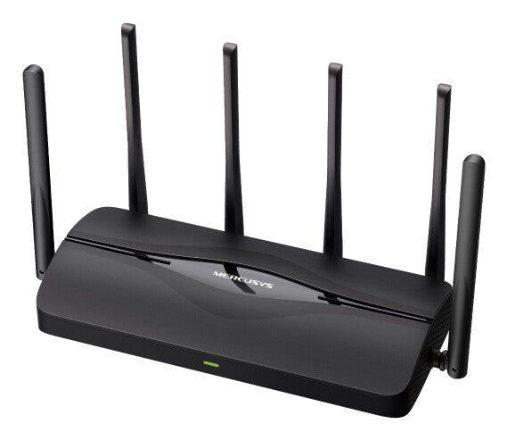 Mercusys BE6500 Dual-Band Wi-Fi 7 Router trådløs router 2.5 Gigabit Ethernet Dual-band (2,4 GHz / 5 GHz) Sort