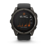 Garmin fenix 8 3,56 cm (1.4") 51 mm Digital 280 x 280 pixel Berøringsskærm Titanium Wi-Fi GPS (satellit)