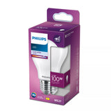 Philips Filament pære, matteret 100 W A60 E27
