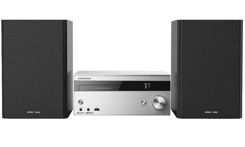 Grundig CMS 4000 BT DAB+ Home audio micro system 100 W Sort, Sølv