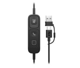 HP Poly Mission 615 Monaural USB Wired Headset