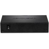 Trendnet TPE-LG50 netværksswitch Ikke administreret Gigabit Ethernet (10/100/1000) Strøm over Ethernet (PoE) Sort