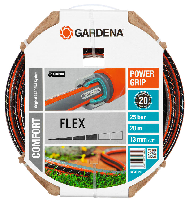 Gardena 18033-20 haveslange 20 m Sort, Grå, Orange