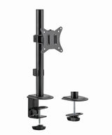 Gembird MA-D1-02 skærmbeslag og -stativer 81,3 cm (32") Skrivebord Sort