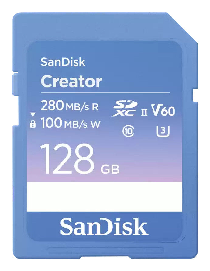 SanDisk Creator 128 GB SDXC UHS-II Klasse 10