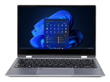 TERRA Mobile 360-13R Intel® Core™ i5 i5-1334U Laptop 33,8 cm (13.3") Berøringsskærm Fuld HD 16 GB DDR4-SDRAM 512 GB SSD Wi-Fi 6 (802.11ax) Windows 11 Pro Tysk Anthracit