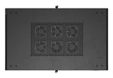 Lanberg FF01-6022-23B stativ 22U Fritstående reol Sort