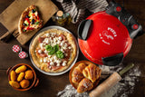 Ariete 0909/10 pizza fremstiller & ovn 1 pizza(er) 1200 W Rød