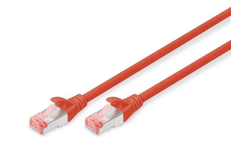 Digitus DK-1644-010/R netværkskabel Rød 1 m Cat6 S/FTP (S-STP)