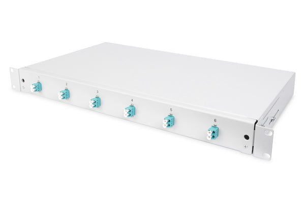 Digitus DN-96330/3 fiber adapter LC 1 stk Grå