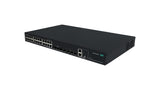 HPE Networking CW 2150 24p 10M/100M/1G PoE+ 4p SFP 1G Combo 4p SFP+ 1G/10G 405W Switch Administreret Gigabit Ethernet (10/100/1000) Strøm over Ethernet (PoE) Sort