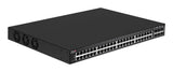 Edimax IGS-5654PLX netværksswitch Administreret Gigabit Ethernet (10/100/1000) Strøm over Ethernet (PoE) 1U Sort